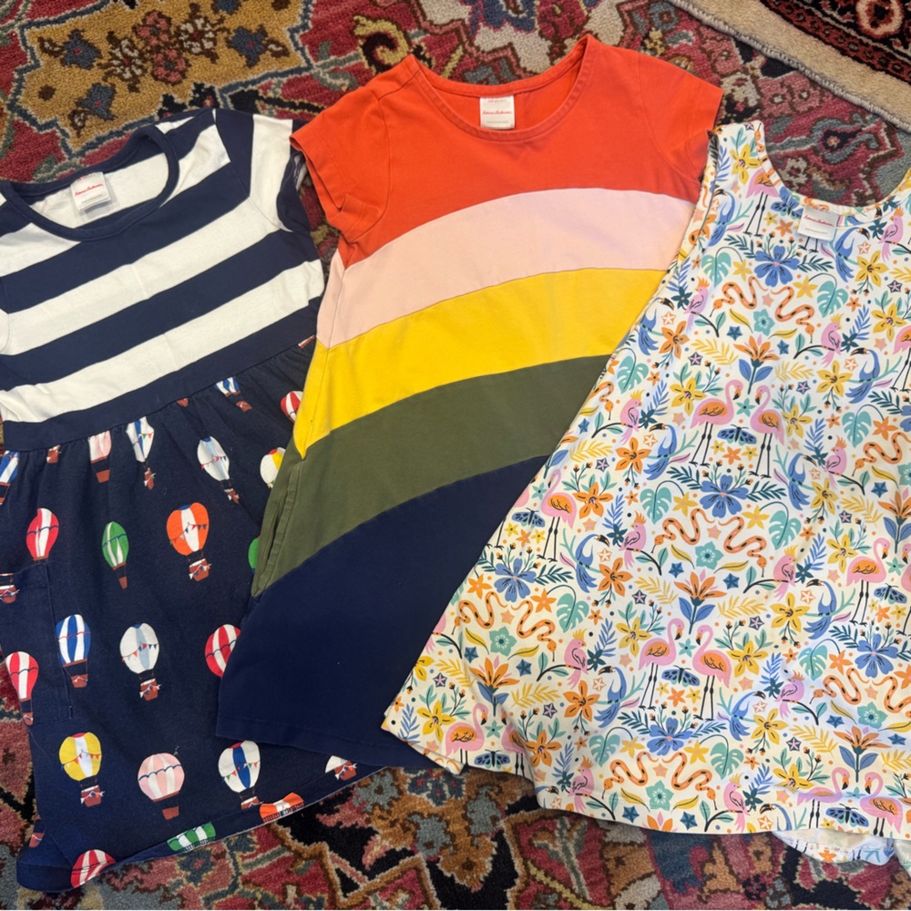 Hanna Andersson 130/5 Dress lot